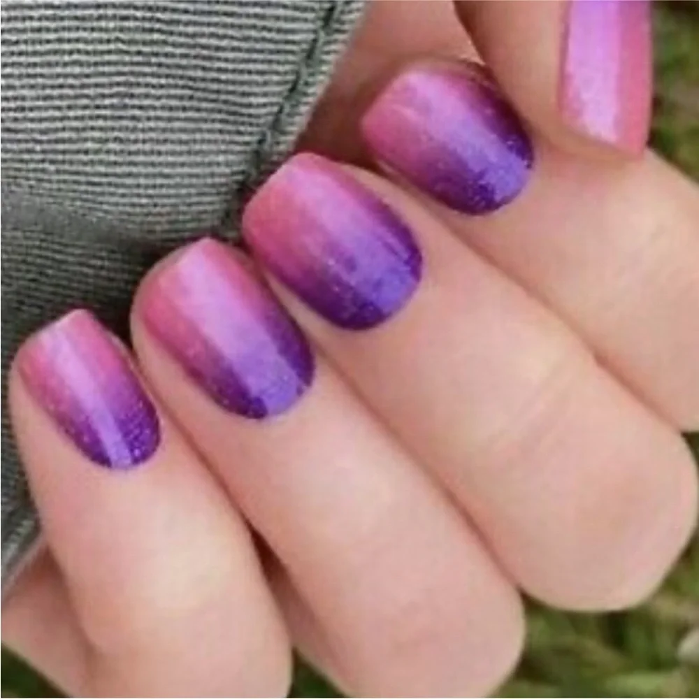 *Retired* Color Street: Til the Glitter End | Pink Purple Gradient Glitter Party